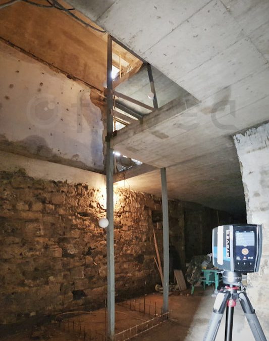 Escaneado 3D Estructura Metálica